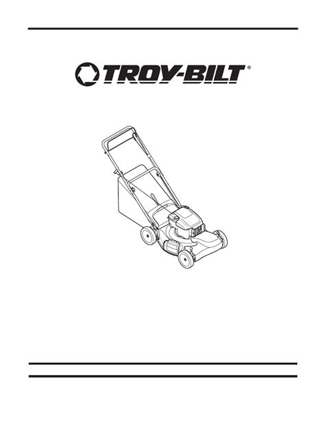 troy bilt tb users manual     pages