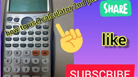 calculator part  youtube