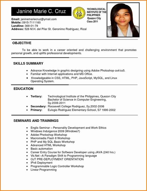 resume format philippines depression sprueche