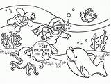 Coloring Underwater Pages Ocean Floor Drawing Print Kids Plants Cartoon Sea Under Printable Color Expert Getdrawings Sheet Getcolorings Summer Colorings sketch template