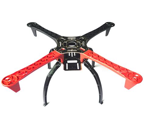 quadcopter diy drone kit frame fpv  axis quad pcb red white black frame arm  landing