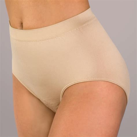 wearever washable smooth  silky incontinence panties beige  xl pack   walmartcom