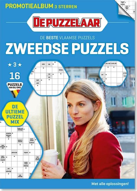 bolcom de puzzelaar puzzelboek zweedse puzzels  promotiealbum editie
