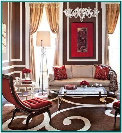 red  brown living room decorating ideas brown living room brown