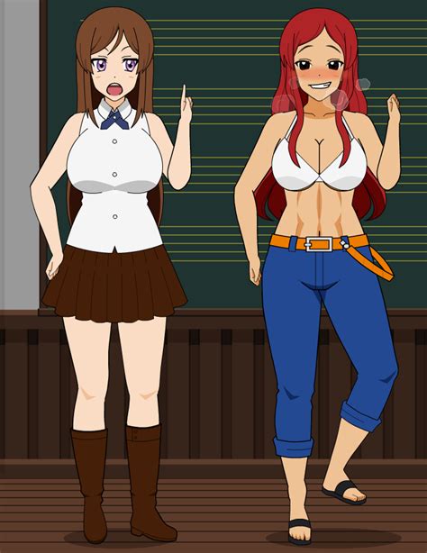 Reverse Fairy Tail Cana And Erza By Dracoknight545 On