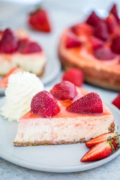 delicious strawberry cheese cake easy recipes    home