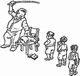 Punishment Corporal Clipart School Whip Victorian Punishments Discipline Children Times Cartoon Teachers Old Schools Punish Paddling Classroom Master Now History sketch template