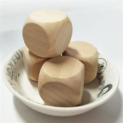 wood blank dice mm wooden plain dice dices cube cubes blank unpainted