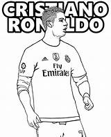 Ronaldo Cristiano Cr7 Topcoloringpages sketch template
