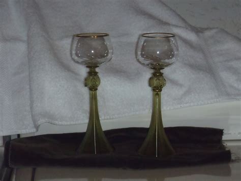 Need Help To Identify Moser Type Wine Glass Collectors