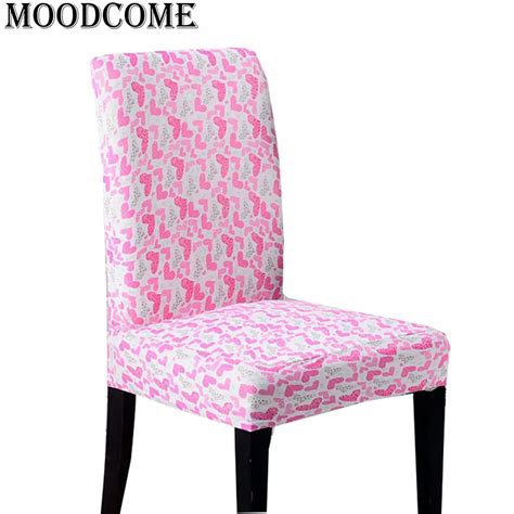 heart printed stoelhoes eetkamerstoel chair cover spandex housses de chaises cover  chairs