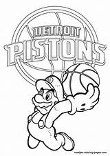 Coloring Denver Pages Nuggets Pistons Detroit Nba Mario Broncos Super Basketball Nugget Printable Mascot Arena Schedule Store Print Browser Window sketch template