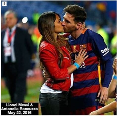 intimidating see what lionel messi was pictured doing with his wife in