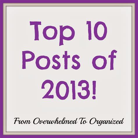 top  list top  posts    overwhelmed  organized   top  list