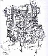 Tower Terror Deviantart Drawings sketch template