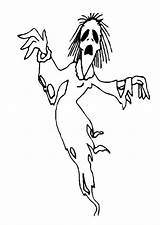 Fantasma Halloween Dibujo Geist Spook Malvorlage Fantasmas Spooky Miedo Ausdrucken Stampare Malvorlagen Gratis Kleurplaten sketch template