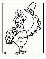 Turkey Coloring Pilgrim Thanksgiving Pages Clipart Cartoon Print Library Pag Animal sketch template