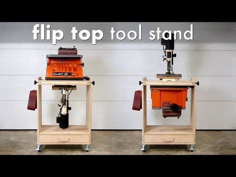 build  diy flip top tool stand workstation