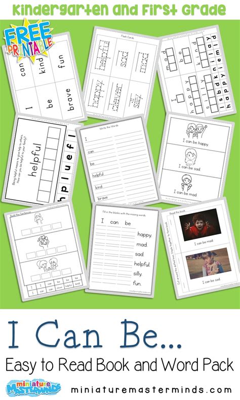 printable kindergarten level books  kindergarten kindergarten