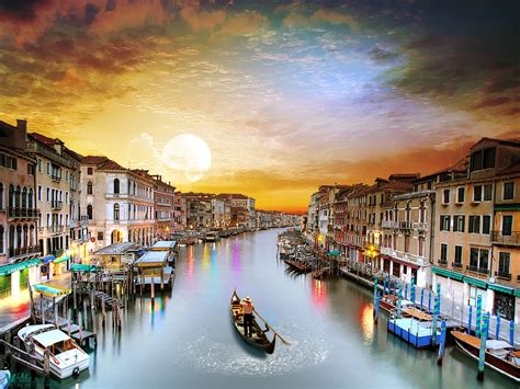 famous places venice italy wallpapers