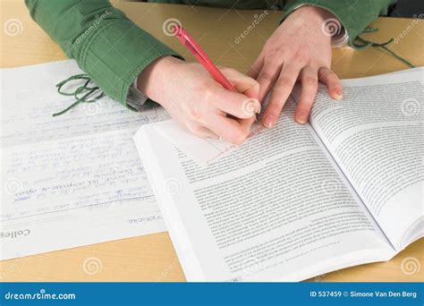 writing notes  class stock image image  hands