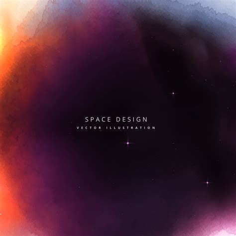 colorful space vector design background   vector art