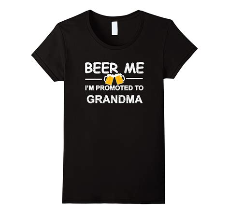 womens beer me i m promoted to grandma t shirt est 2017 funny t 4lvs