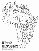 History Month Coloring Pages Sheets Drawings sketch template