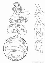 Avatar Aang Coloring Pages Last Airbender Character Xcolorings Noncommercial Individual Print Use sketch template