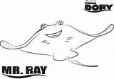 Finding Coloring Dory Pages Nemo Mr Drawing Ray Printable Para Disney Colouring Drawings Cartoon Book Colorir Procurando Pixar Otter Kids sketch template