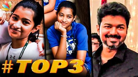 Vijay S Daughter Makes It To Top 3 Divya Saasha Hot