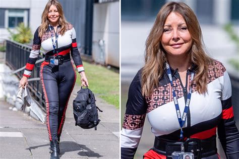 carol vorderman 59 shows off her youthful look and eye popping curves