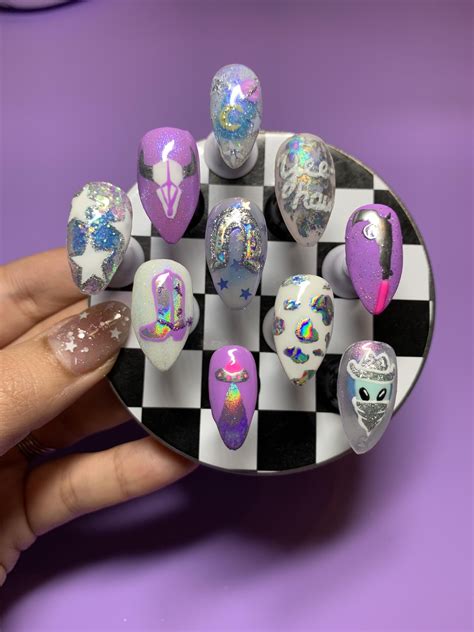 space cowgirl nailsart nails trend nail manicure makeup nails