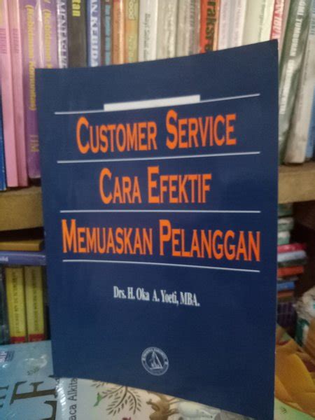 jual original buku customer service  efektif memuaskan pelanggan