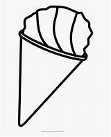 Cone Snow Coloring Printable Pages Clipart Transparent Seekpng Clipartkey sketch template