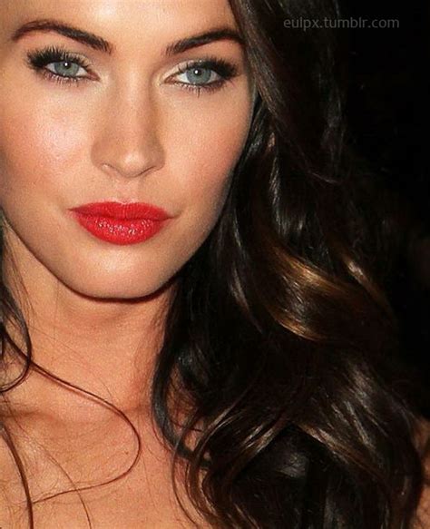 Megan Fox Red Lips Diseños De Labios Labios Disenos De Unas