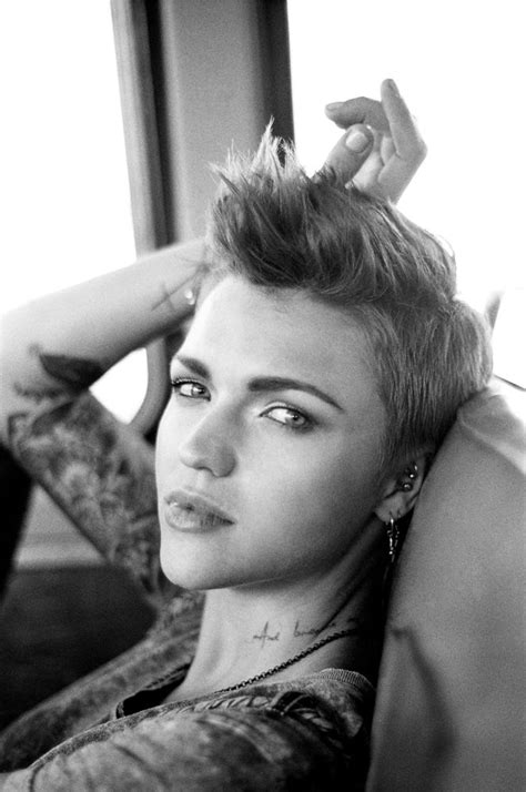 ruby rose is hot beautiful images pinterest