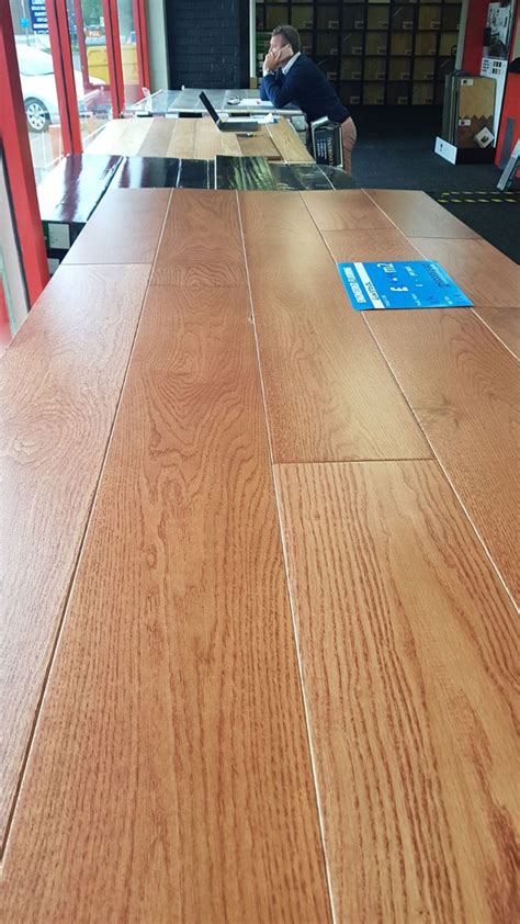 gunstock oak mm engineered wood flooring floor depot