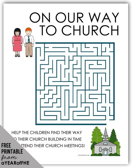 worksheets  childrens church