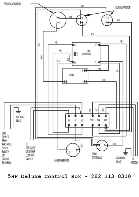 franklin electric qd control box wiring diagram wiring hp franklin electric qd control box