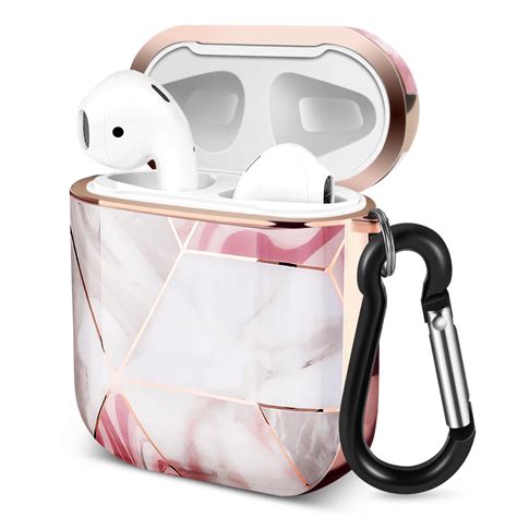 hard protective case cover  apple airpods  gen cute stylish cover  carabiner clip
