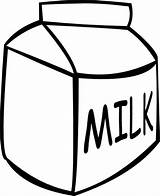 Milk Carton Coloring Clipart Colouring Draw Box Pages Outline Gallon Clip Drawing Color Kids Cookies Jug Netart Cliparts Clipground Find sketch template
