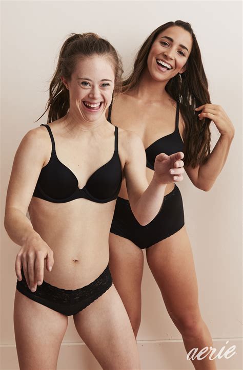 aly raisman and chelsea werner help aerie launch new bra shopping experience