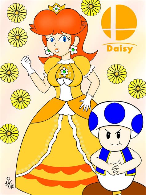Princess Daisy And Blue Toad Super Smash Bros Ultimate