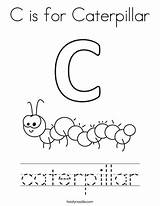 Caterpillar Coloring Letter Preschool Worksheets Pages Twistynoodle Noodle Print Activities Twisty Outline Tracing Insect Favorites Login Add sketch template