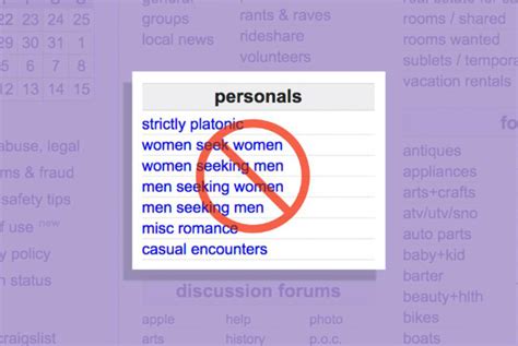 how to find casual encounters now that craigslist personal ads gone