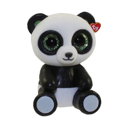 ty beanie boos mini boo figures bamboo  panda bear