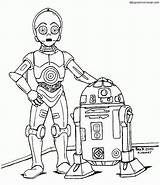 C3po Arturito Galaxias Droides Cp3o Precioso Drawing sketch template