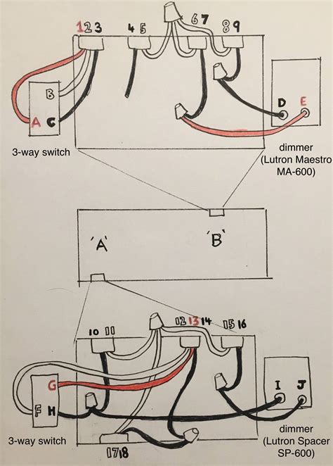 dimmer switch wiring  schematic diagram