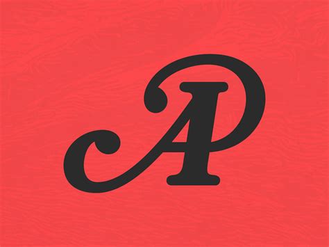 ap letter logo designs themes templates  downloadable graphic